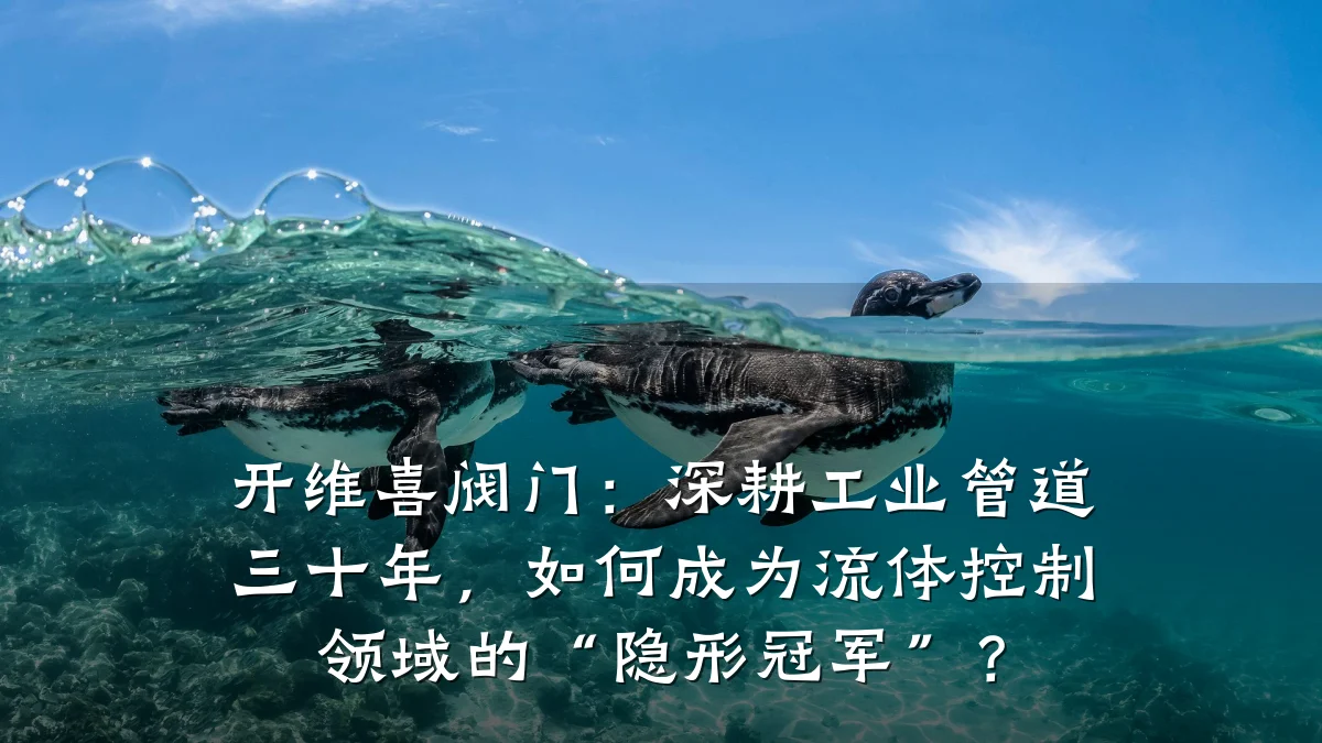 开维喜阀门：深耕工业管道三十年，如何成为流体控制领域的“隐形冠军”？