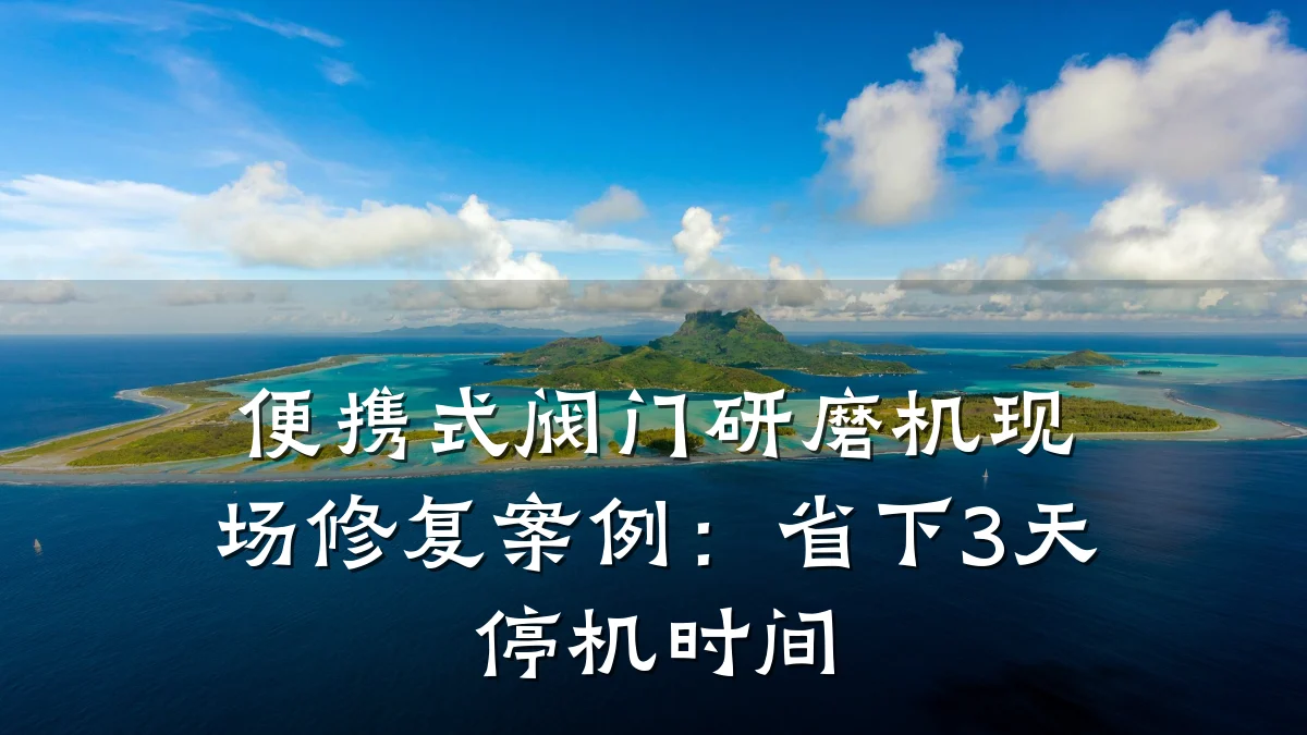 便携式阀门研磨机现场修复案例：省下3天停机时间
