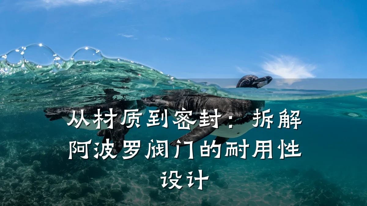 从材质到密封：拆解阿波罗阀门的耐用性设计