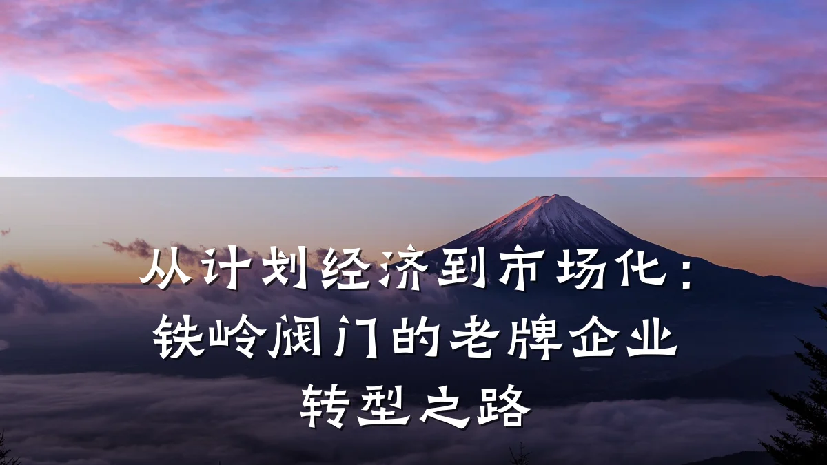 从计划经济到市场化：铁岭阀门的老牌企业转型之路