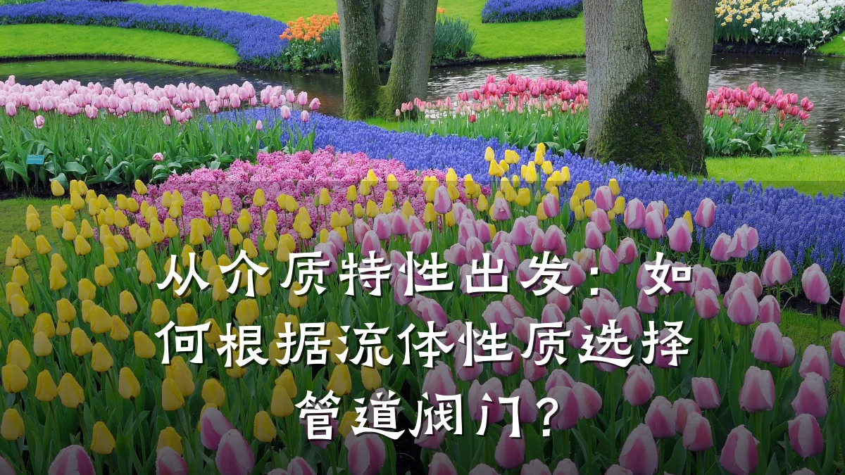 从介质特性出发:如何根据流体性质选择管道阀门?