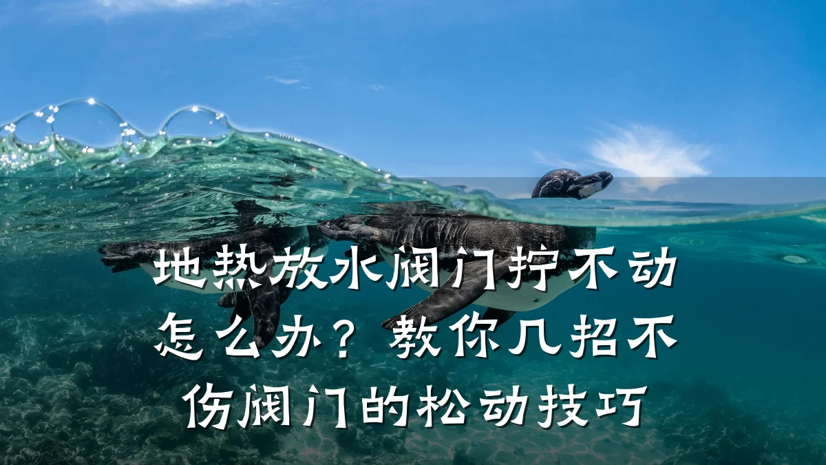 地热放水阀门拧不动怎么办?教你几招不伤阀门的松动技巧