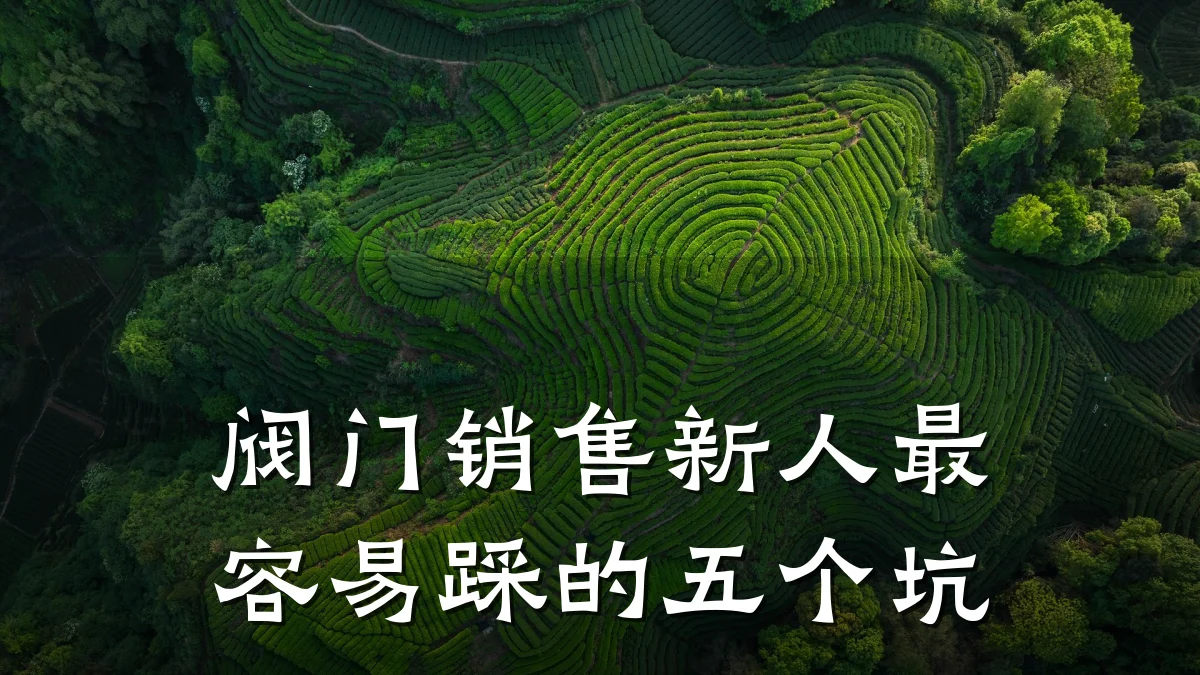 阀门销售新人最容易踩的五个坑