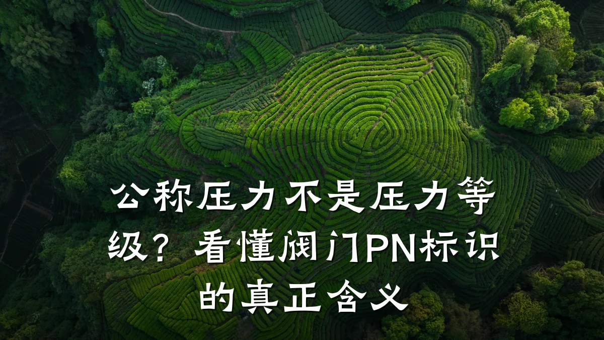 公称压力不是压力等级？看懂阀门PN标识的真正含义