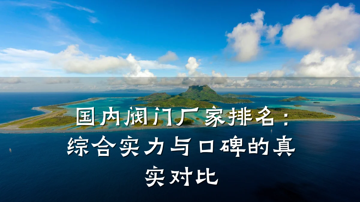 国内阀门厂家排名：综合实力与口碑的真实对比