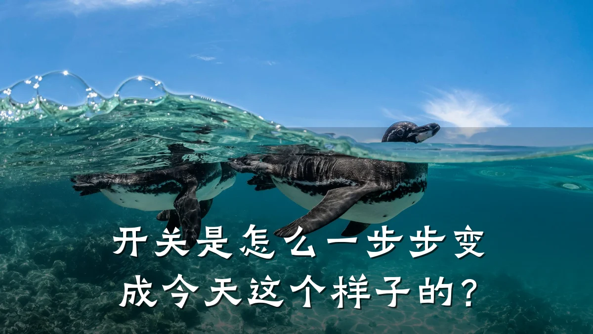 开关是怎么一步步变成今天这个样子的？