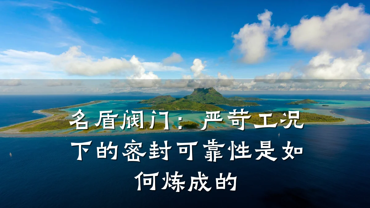 名盾阀门：严苛工况下的密封可靠性是如何炼成的