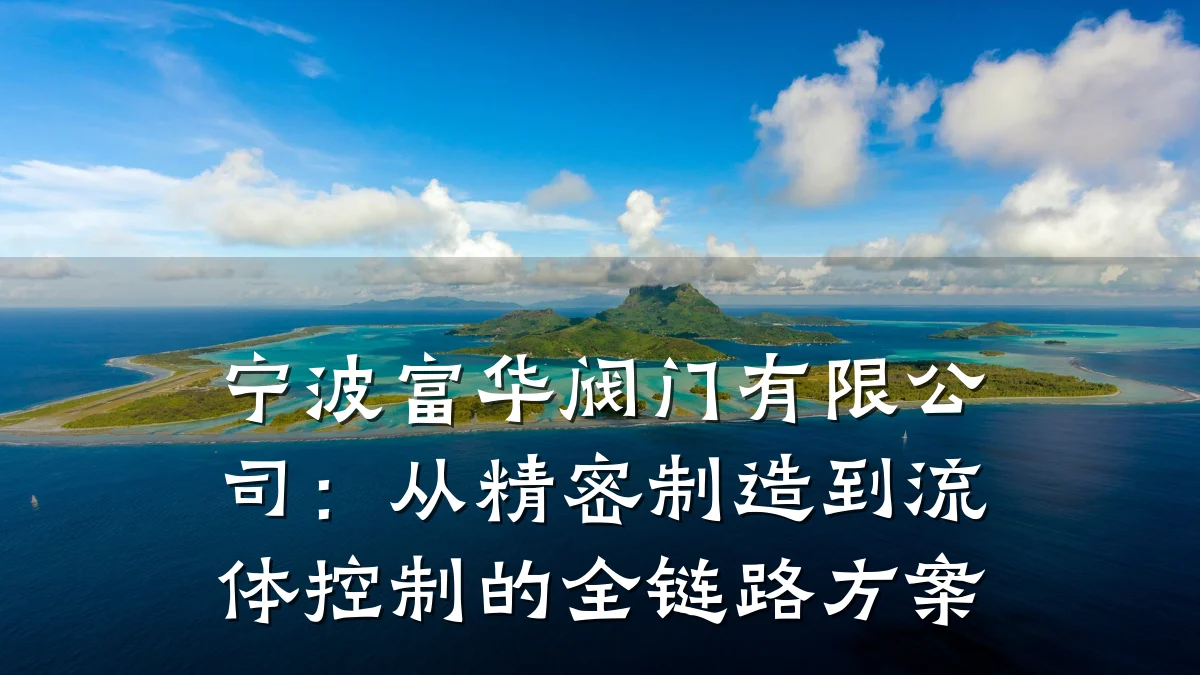 宁波富华阀门有限公司：从精密制造到流体控制的全链路方案