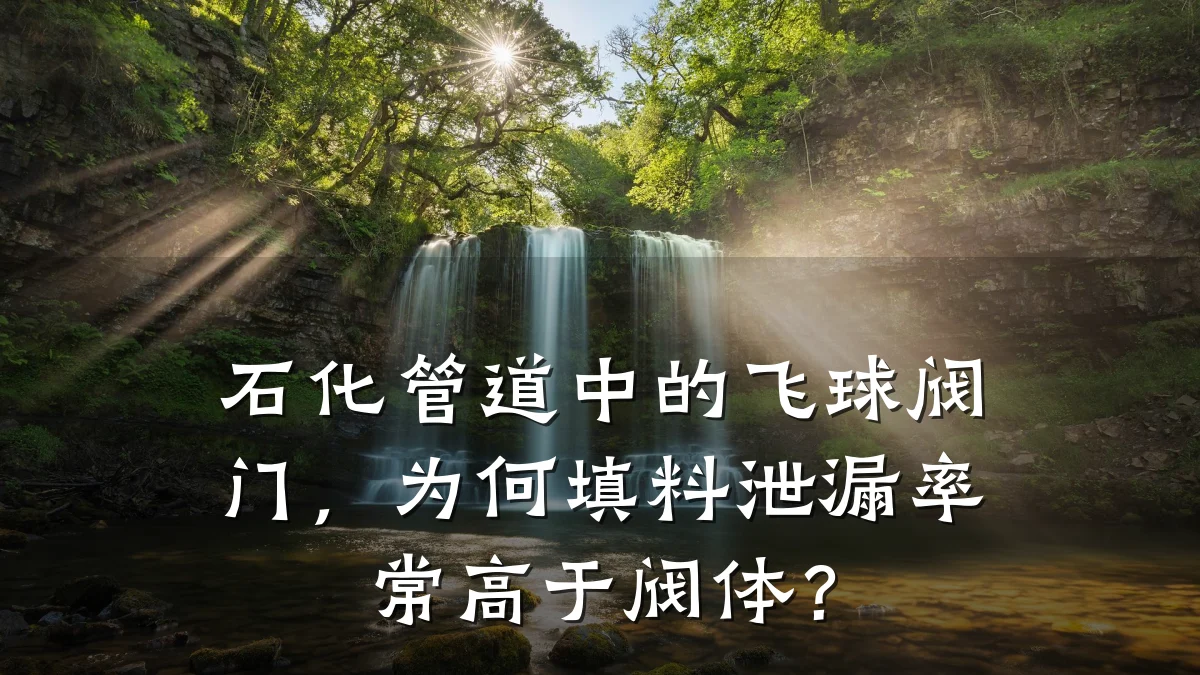 石化管道中的飞球阀门，为何填料泄漏率常高于阀体？