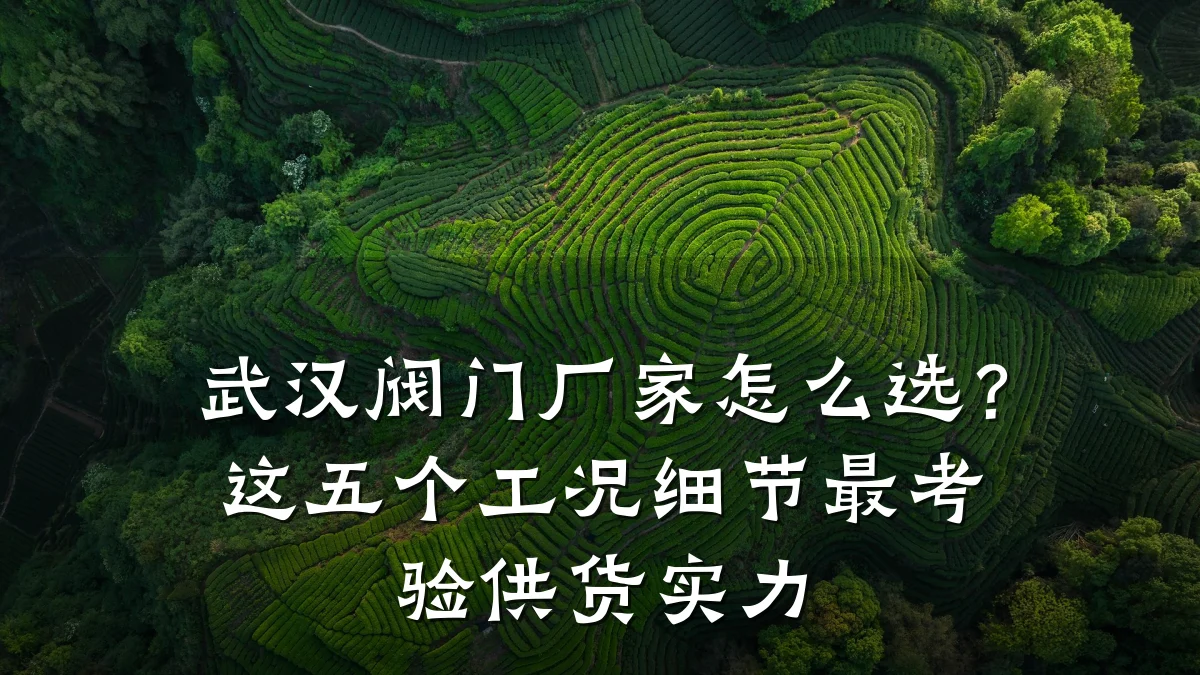 武汉阀门厂家怎么选？这五个工况细节最考验供货实力