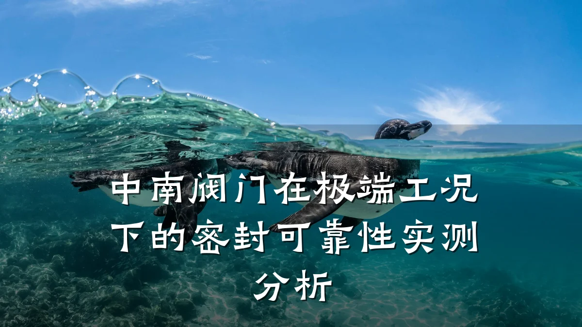 中南阀门在极端工况下的密封可靠性实测分析
