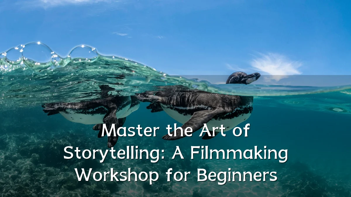 Master the Art of Storytelling: A Filmmaking Workshop for Beginners