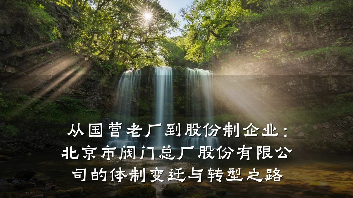 从国营老厂到股份制企业:北京市阀门总厂股份有限公司的体制变迁与转型之路