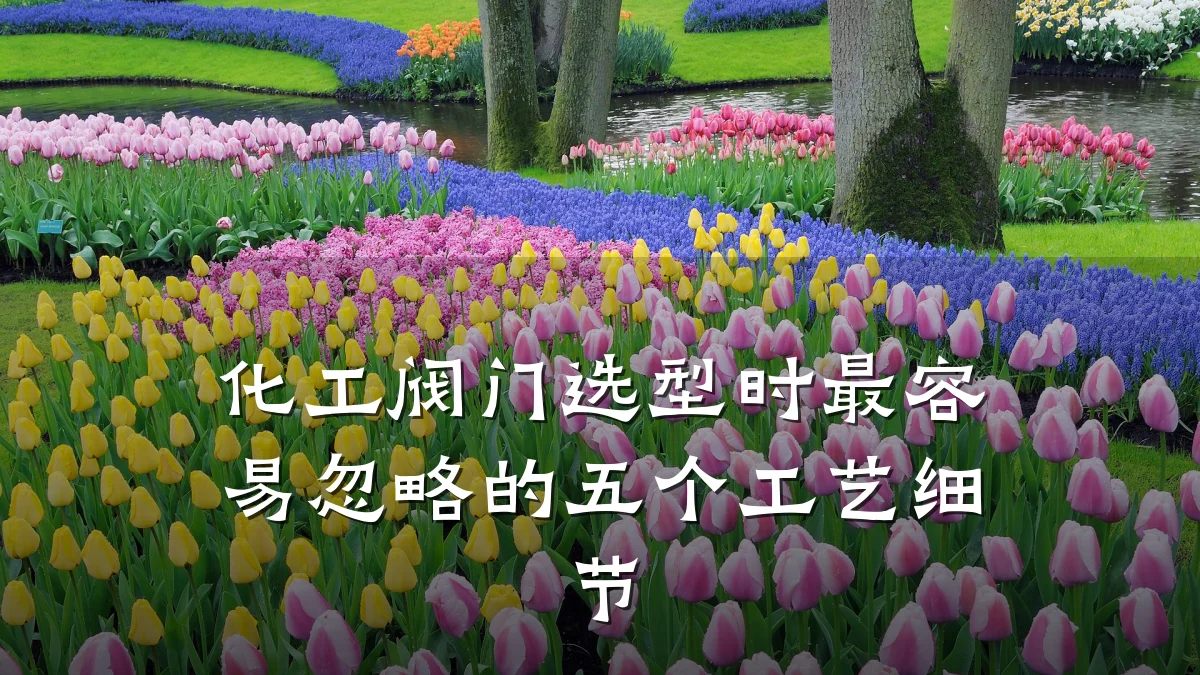 化工阀门选型时最容易忽略的五个工艺细节