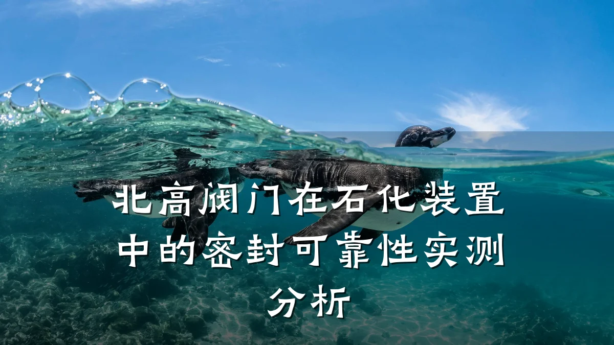 北高阀门在石化装置中的密封可靠性实测分析