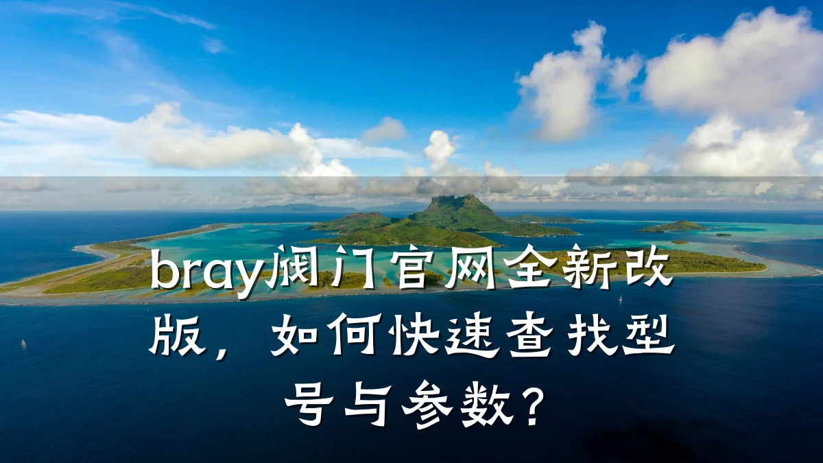 bray阀门官网全新改版,如何快速查找型号与参数?