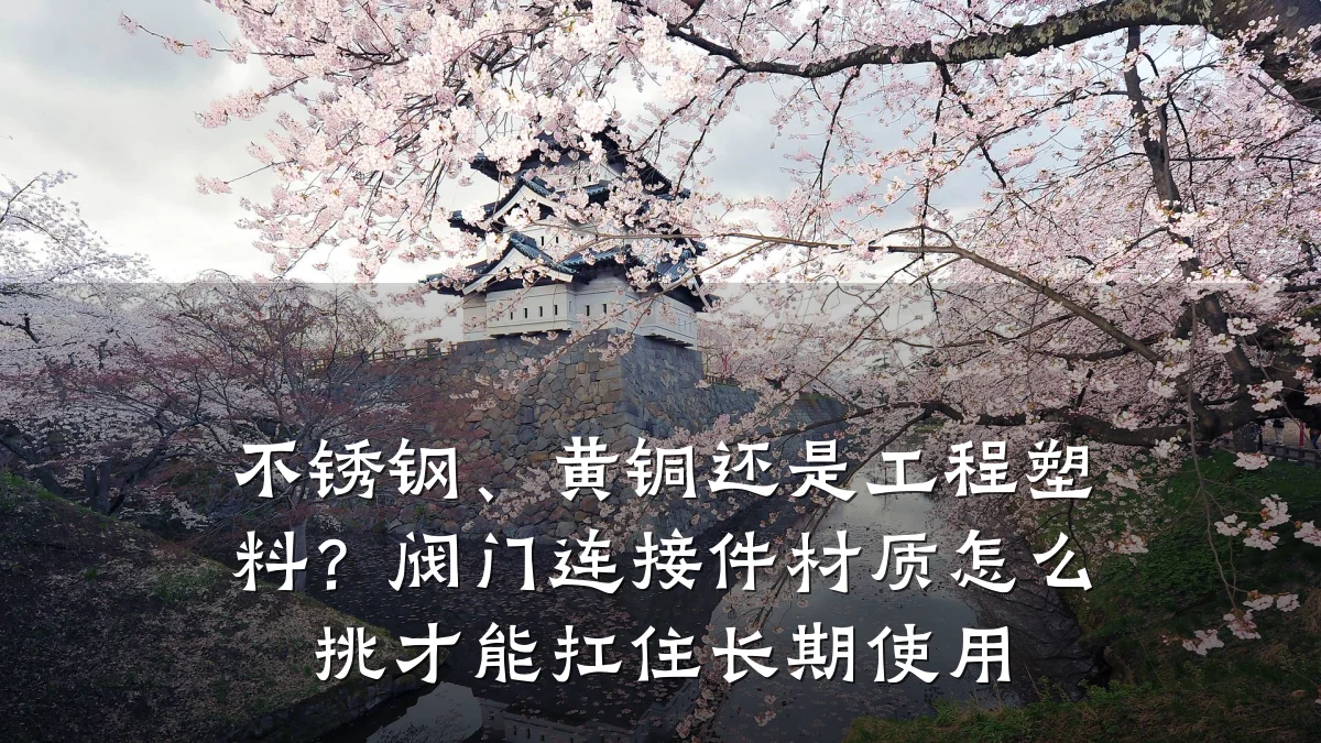 不锈钢、黄铜还是工程塑料?阀门连接件材质怎么挑才能扛住长期使用