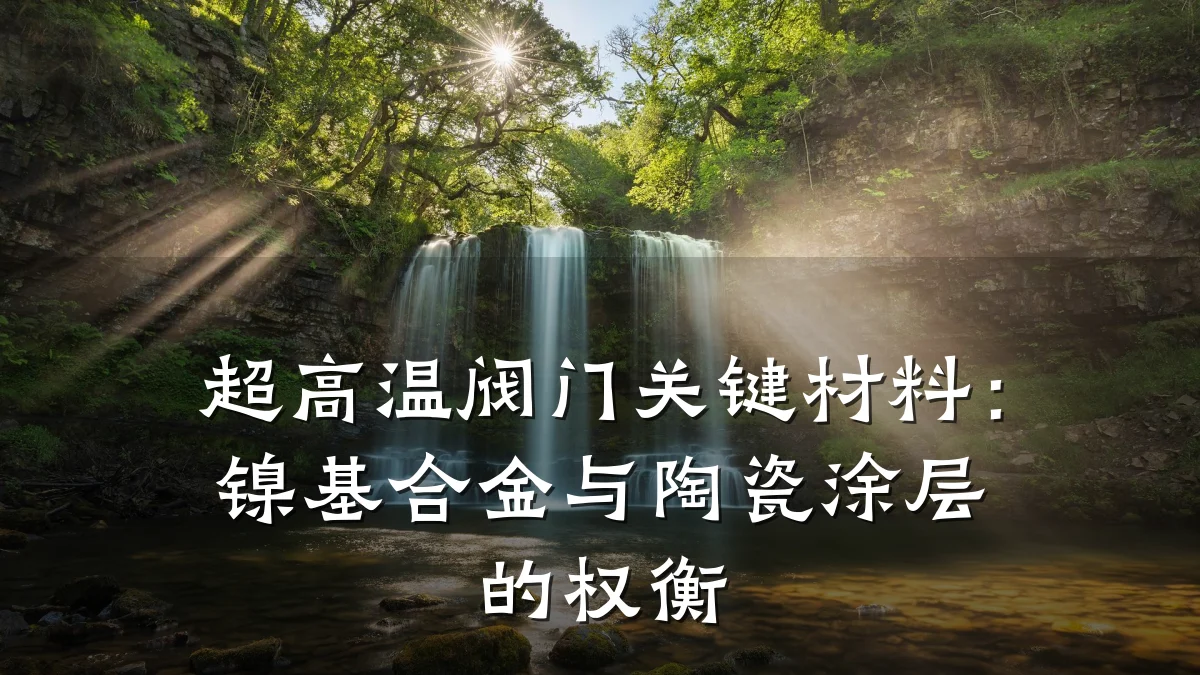 超高温阀门关键材料:镍基合金与陶瓷涂层的权衡
