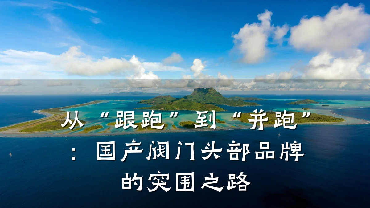 从“跟跑”到“并跑”:国产阀门头部品牌的突围之路