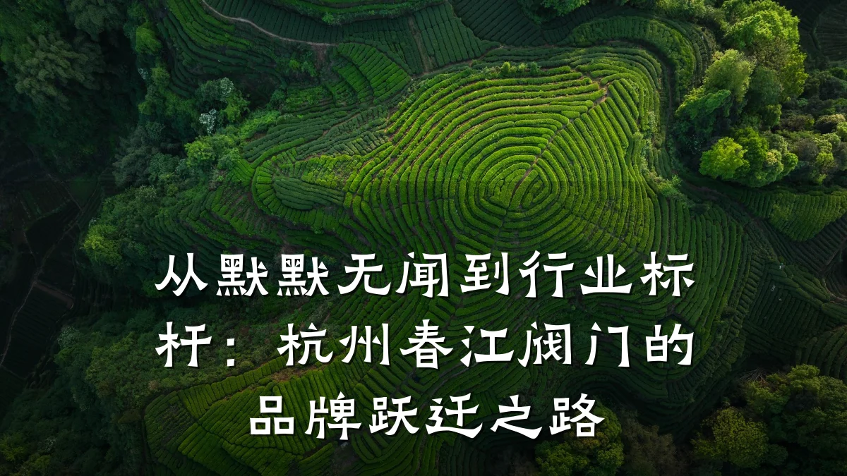 从默默无闻到行业标杆:杭州春江阀门的品牌跃迁之路