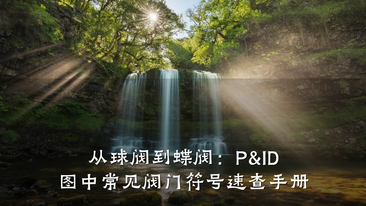 从球阀到蝶阀:P&ID 图中常见阀门符号速查手册