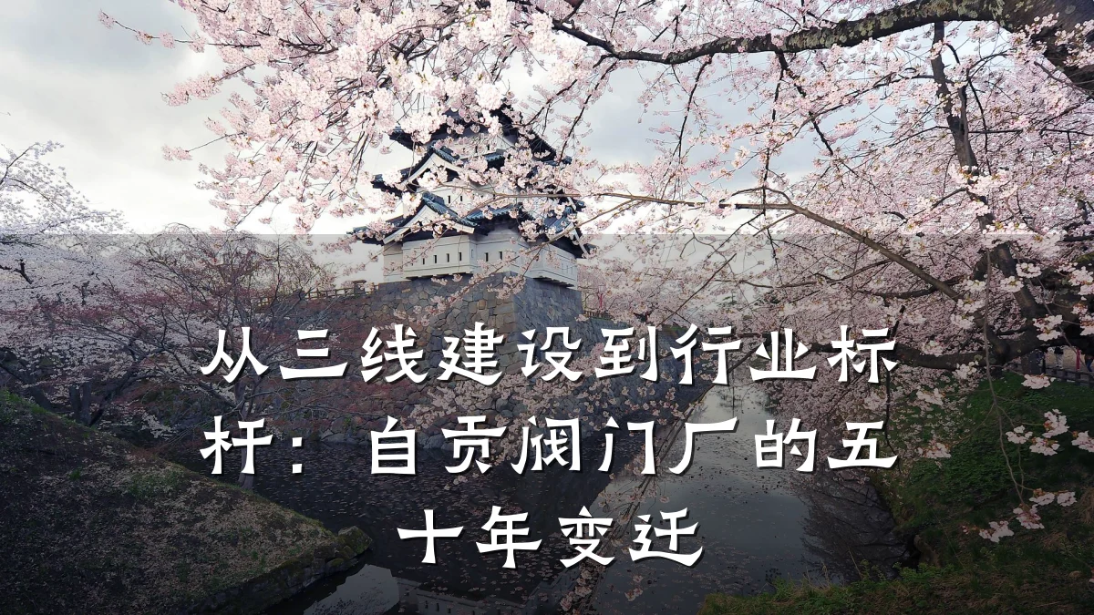 从三线建设到行业标杆:自贡阀门厂的五十年变迁