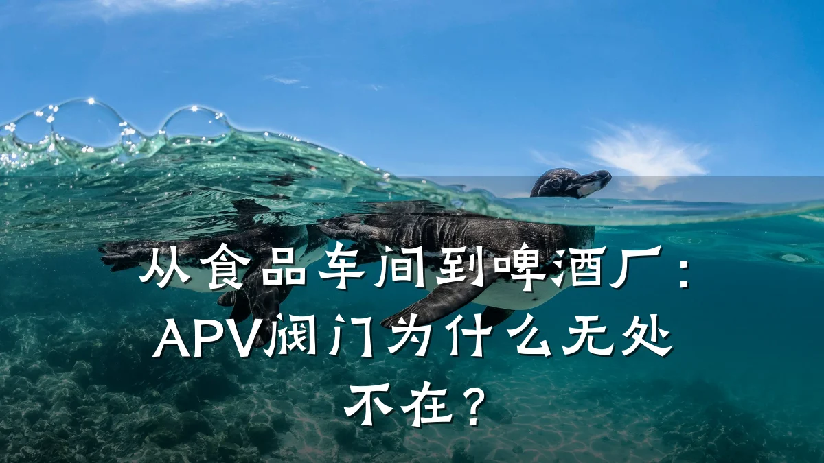从食品车间到啤酒厂:APV阀门为什么无处不在?