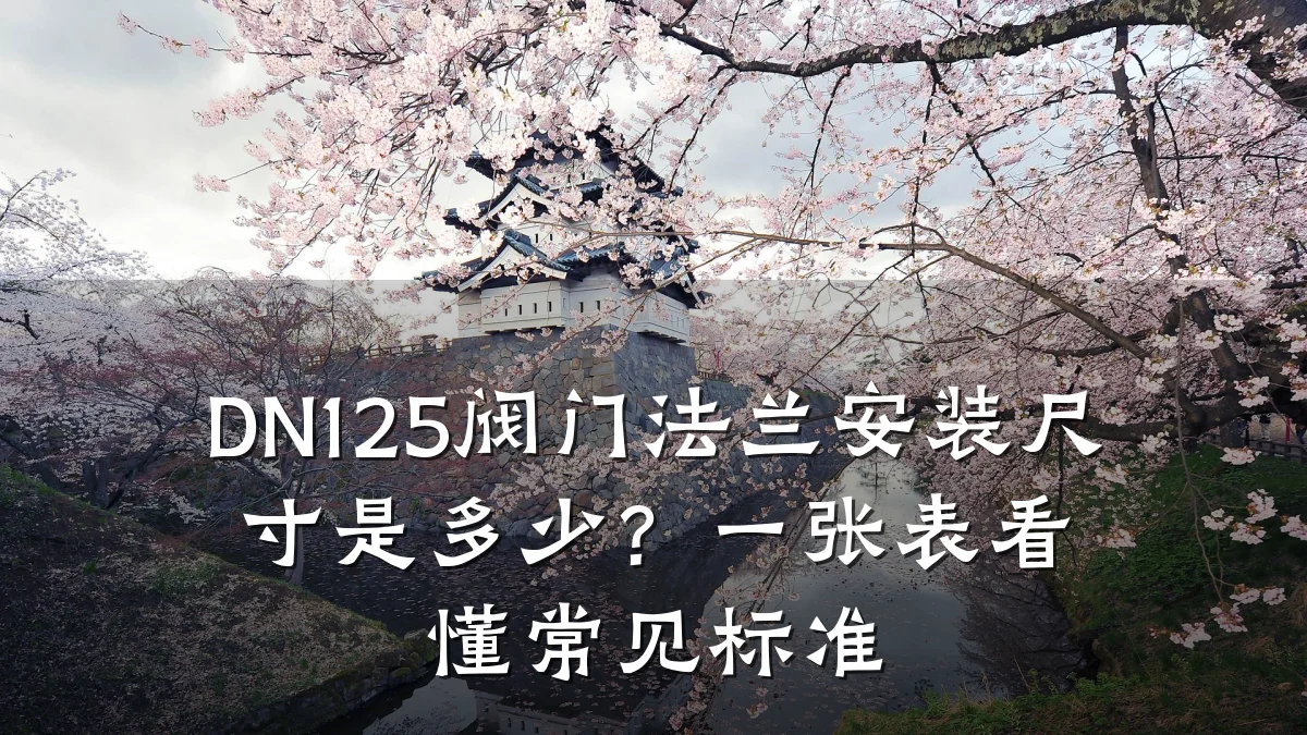 DN125阀门法兰安装尺寸是多少?一张表看懂常见标准