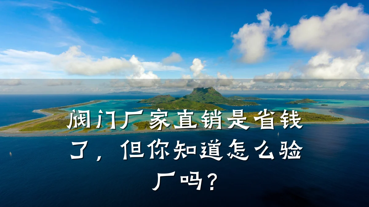 阀门厂家直销是省钱了，但你知道怎么验厂吗？