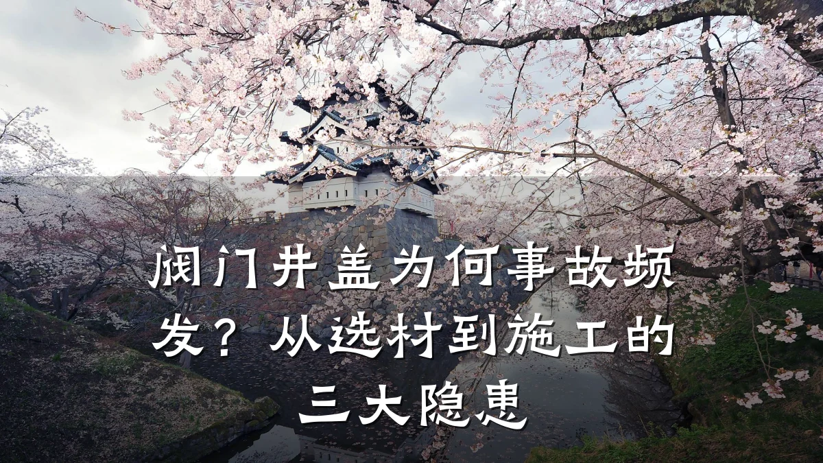 阀门井盖为何事故频发?从选材到施工的三大隐患