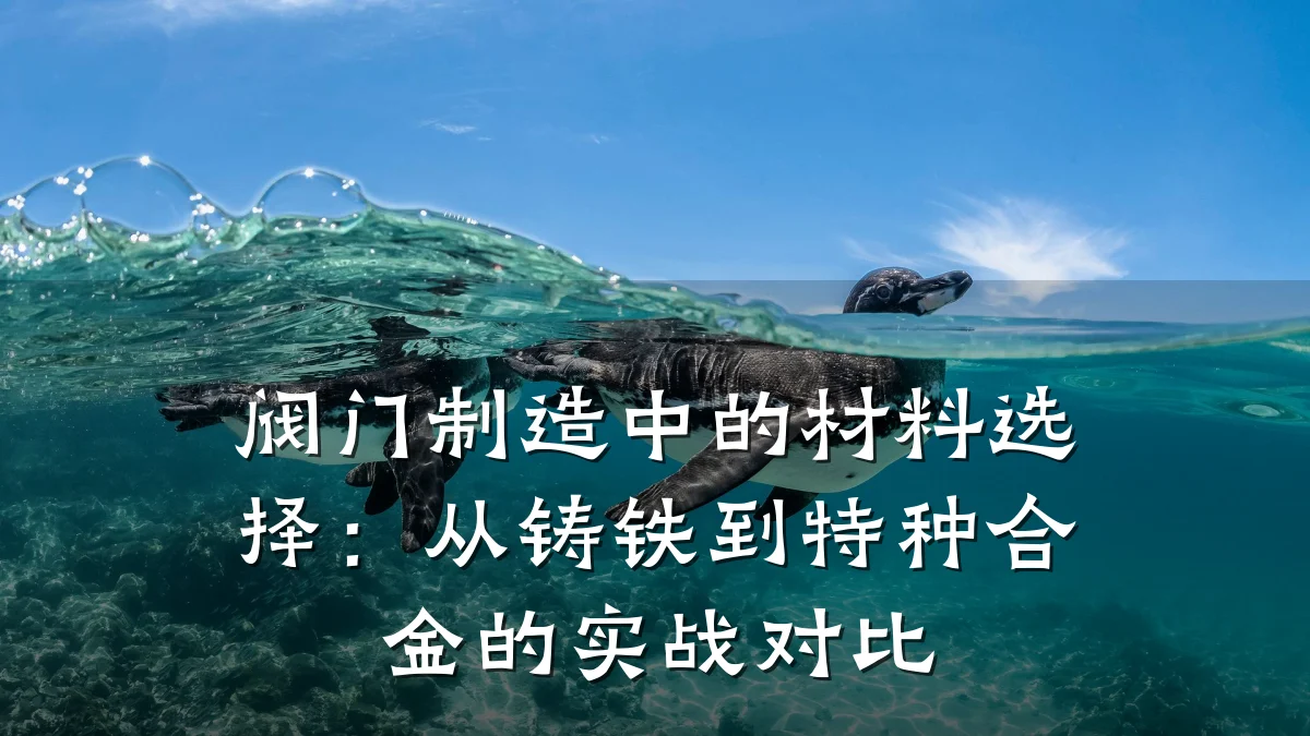 阀门制造中的材料选择:从铸铁到特种合金的实战对比