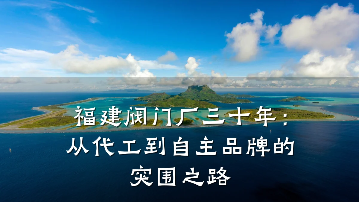福建阀门厂三十年:从代工到自主品牌的突围之路