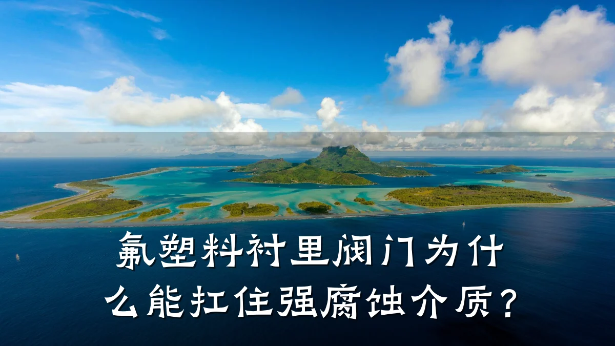 氟塑料衬里阀门为什么能扛住强腐蚀介质?