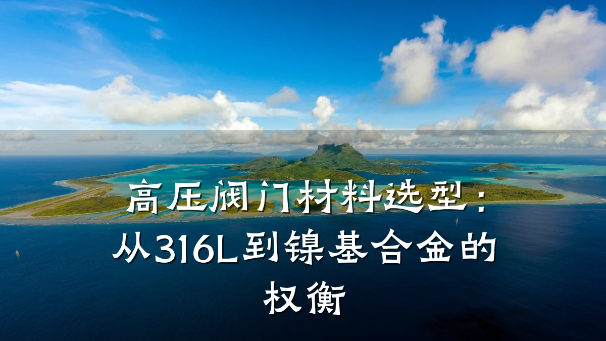 高压阀门材料选型：从316L到镍基合金的权衡