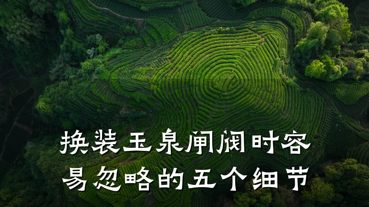 换装玉泉闸阀时容易忽略的五个细节