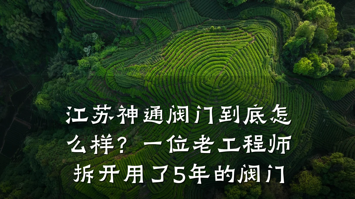 江苏神通阀门到底怎么样?一位老工程师拆开用了5年的阀门
