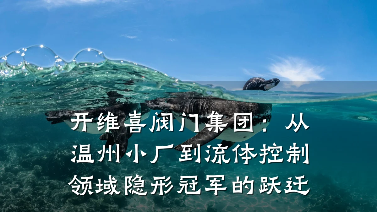 开维喜阀门集团:从温州小厂到流体控制领域隐形冠军的跃迁