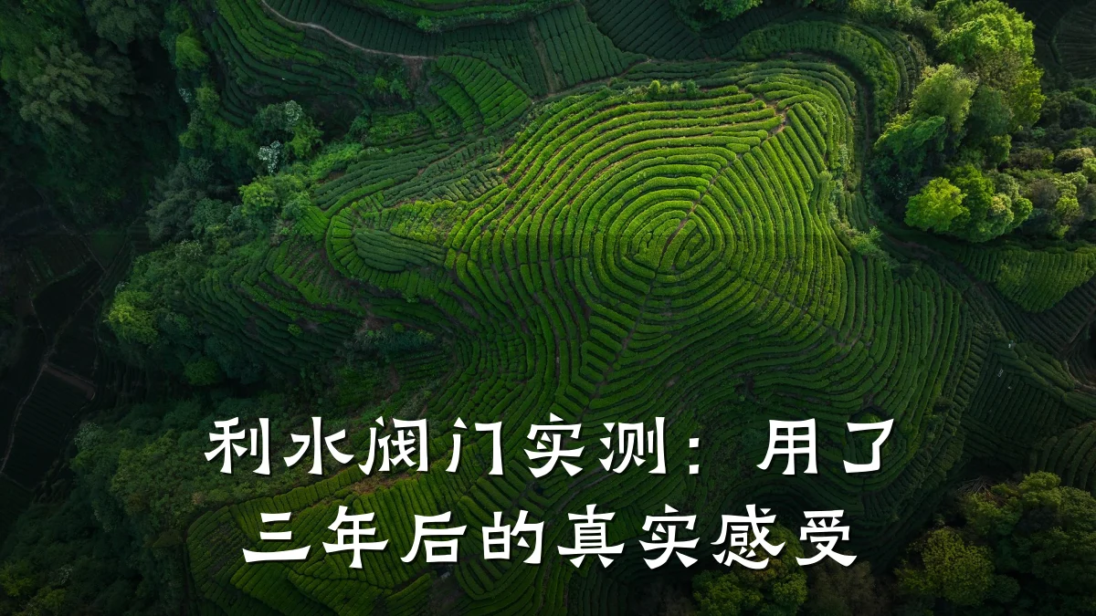 利水阀门实测:用了三年后的真实感受