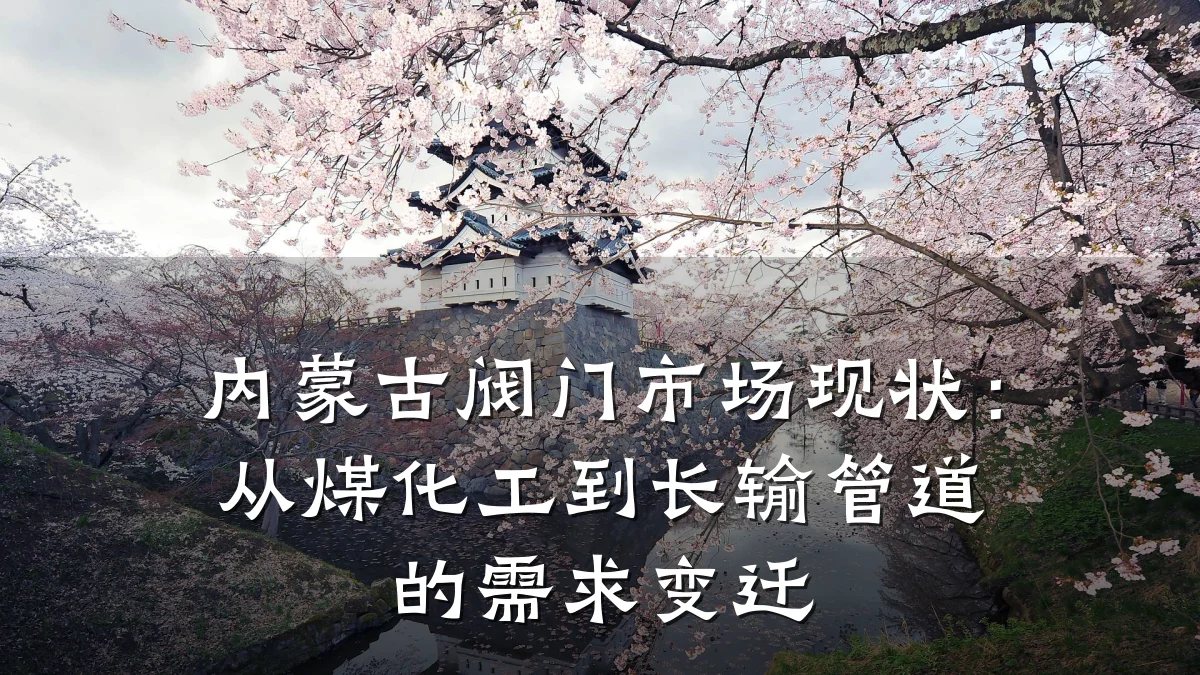 内蒙古阀门市场现状:从煤化工到长输管道的需求变迁
