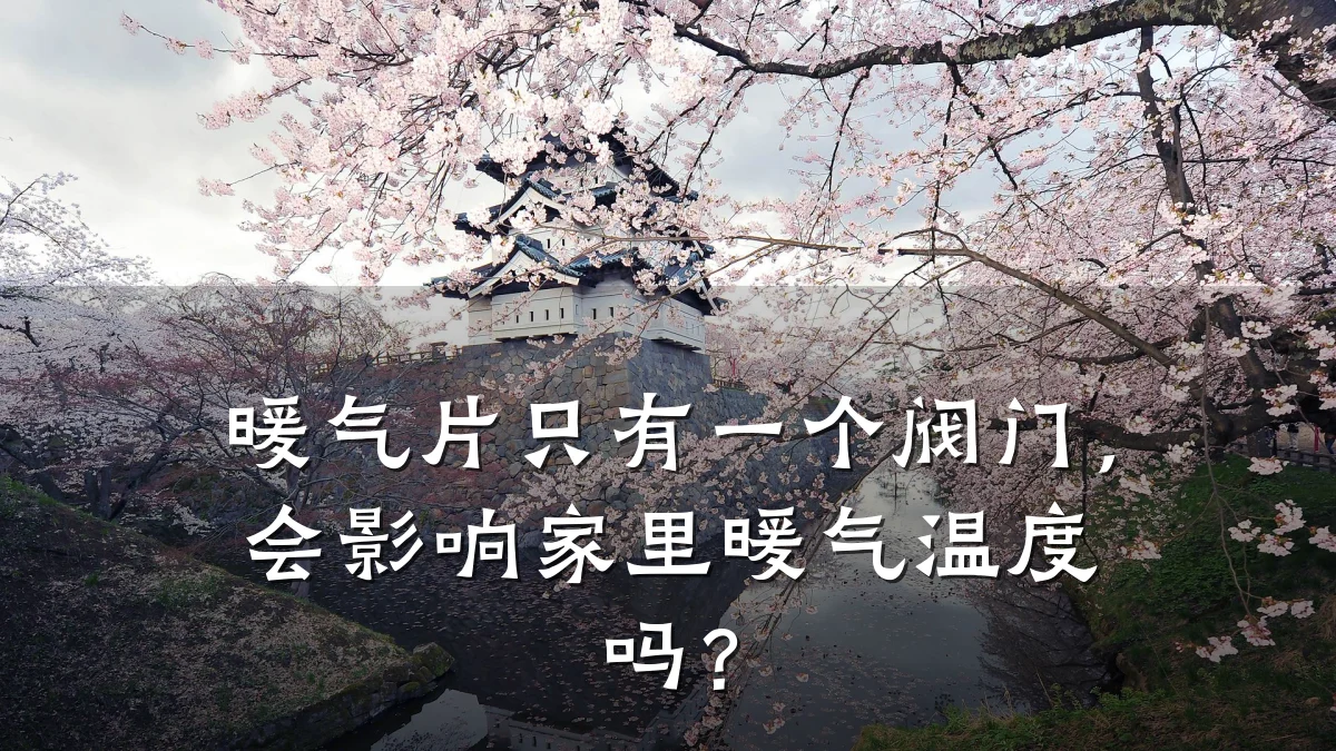 暖气片只有一个阀门,会影响家里暖气温度吗?