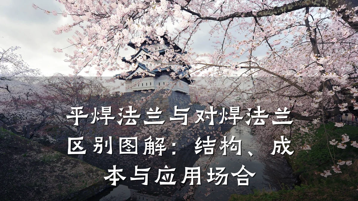 平焊法兰与对焊法兰区别图解:结构、成本与应用场合