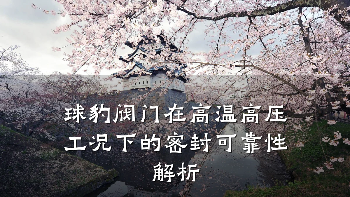 球豹阀门在高温高压工况下的密封可靠性解析