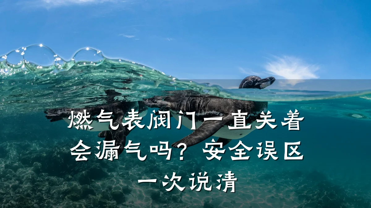 燃气表阀门一直关着会漏气吗?安全误区一次说清