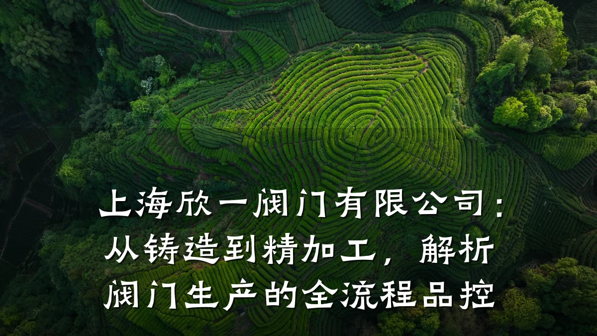 上海欣一阀门有限公司:从铸造到精加工,解析阀门生产的全流程品控