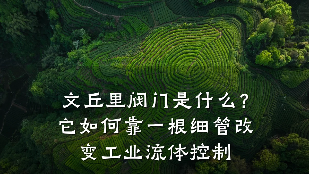 文丘里阀门是什么?它如何靠一根细管改变工业流体控制