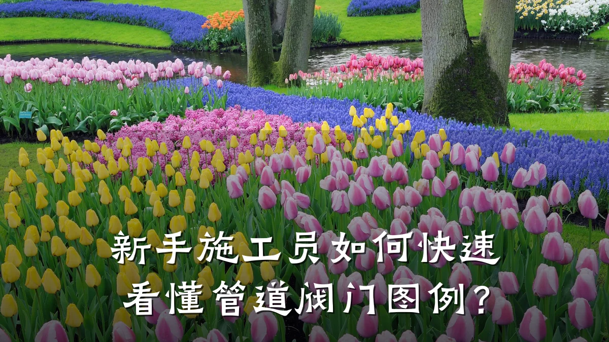 新手施工员如何快速看懂管道阀门图例?