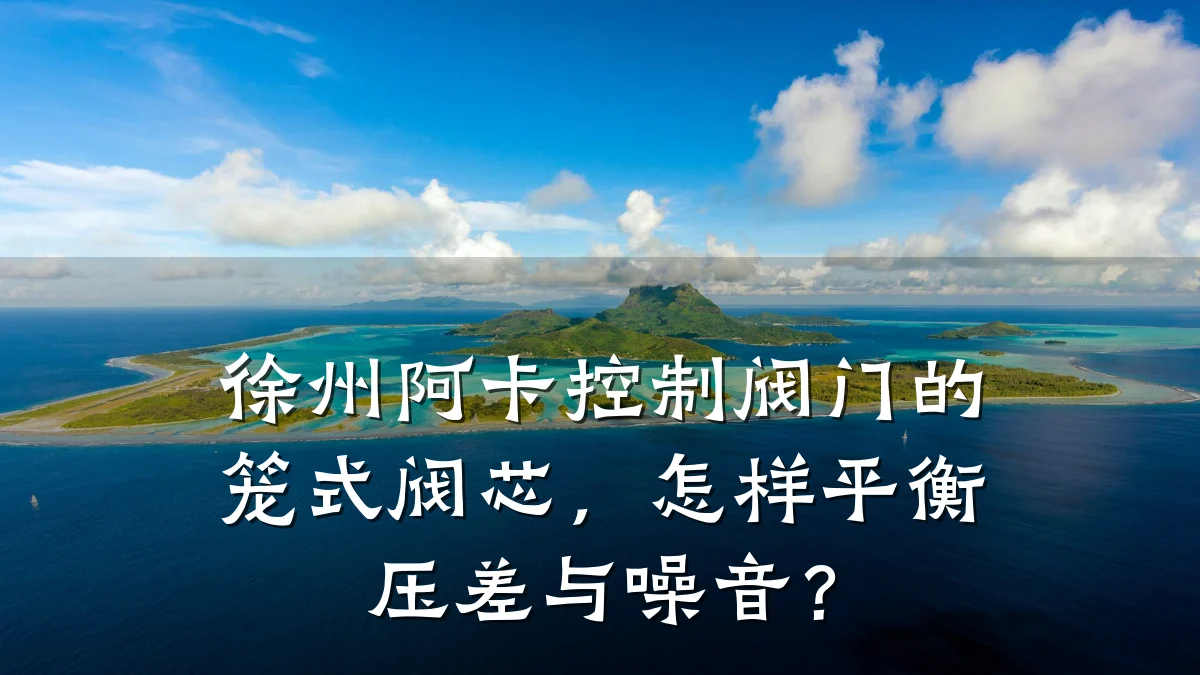 徐州阿卡控制阀门的笼式阀芯，怎样平衡压差与噪音？