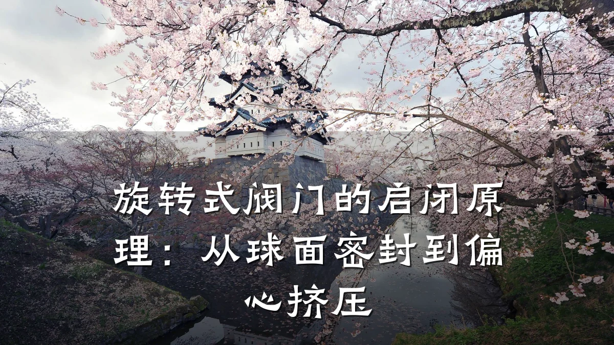 旋转式阀门的启闭原理:从球面密封到偏心挤压