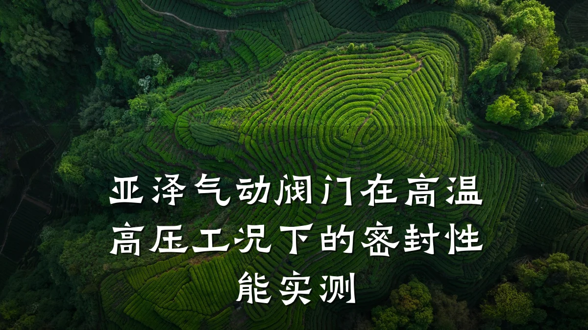 亚泽气动阀门在高温高压工况下的密封性能实测