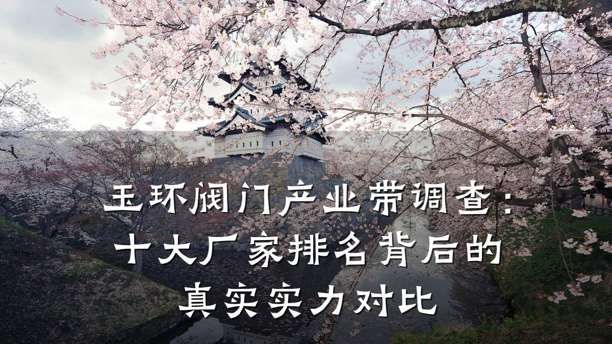 玉环阀门产业带调查:十大厂家排名背后的真实实力对比